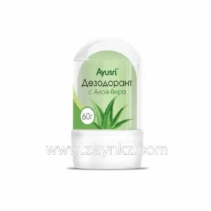ГЛАВНАЯ ayusri Алунит с алоэ вера дезодорант без запаха унисекс 60 г