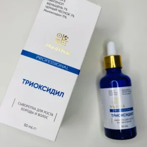 medina Триоксидил средство от облысения с мезороллером сыворотка 50 мл